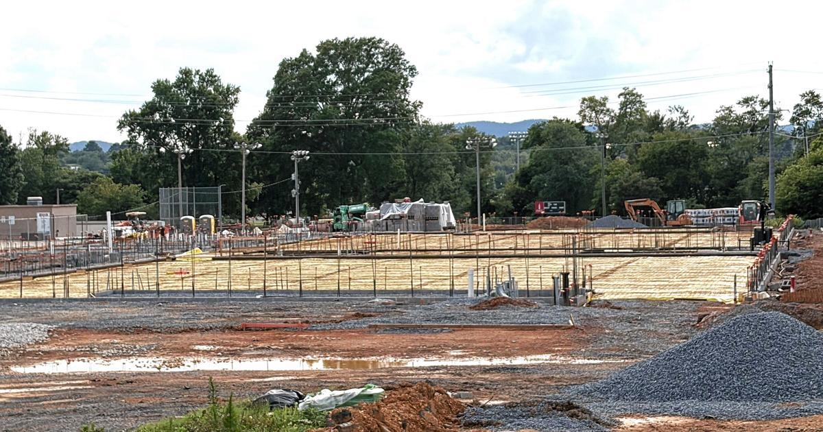 New Recreation Department foundation work underway