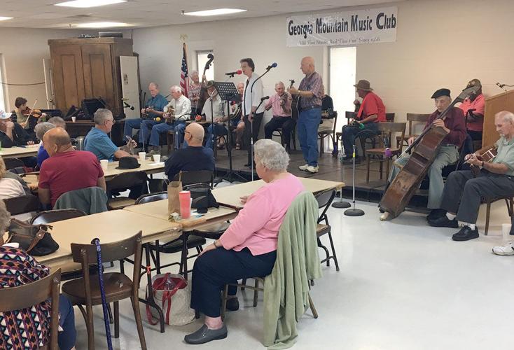 Mountain Music Club plays at Charles C. Parker Senior Center