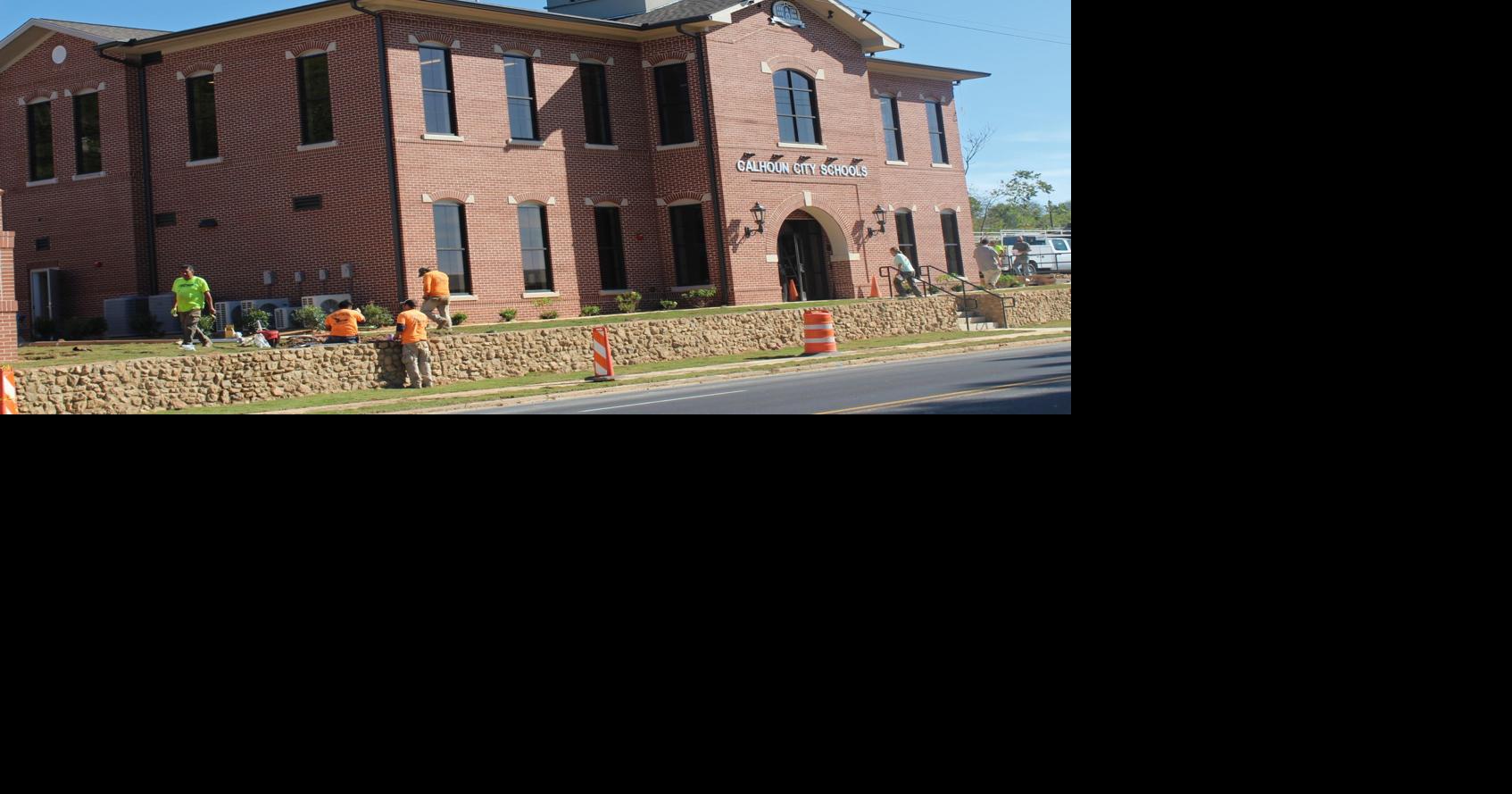 Calhoun City Schools new central office nearly complete; open house