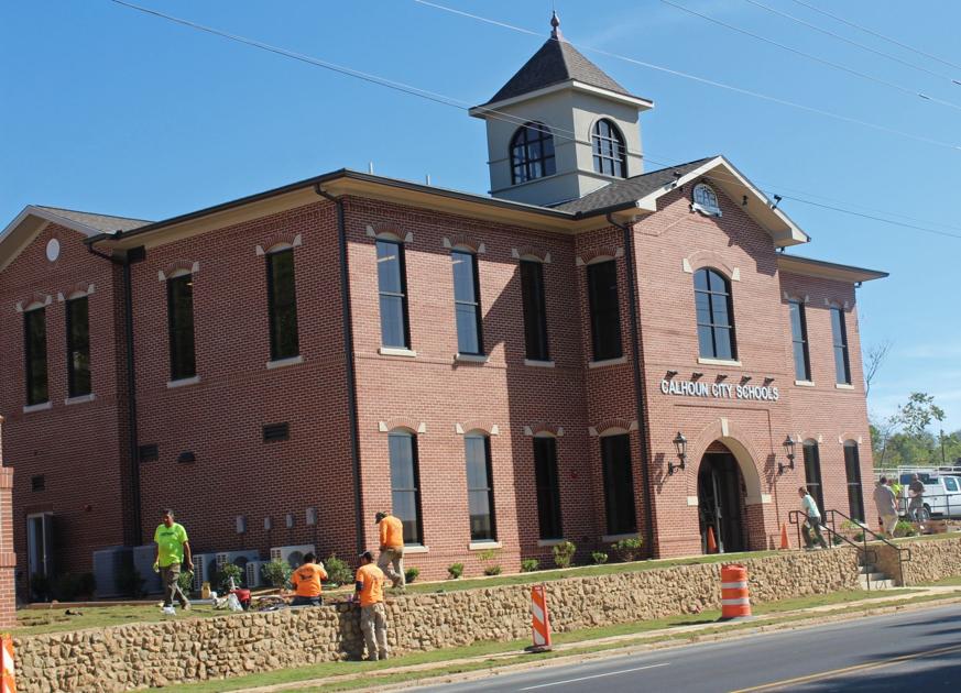 Calhoun City Schools new central office nearly complete; open house