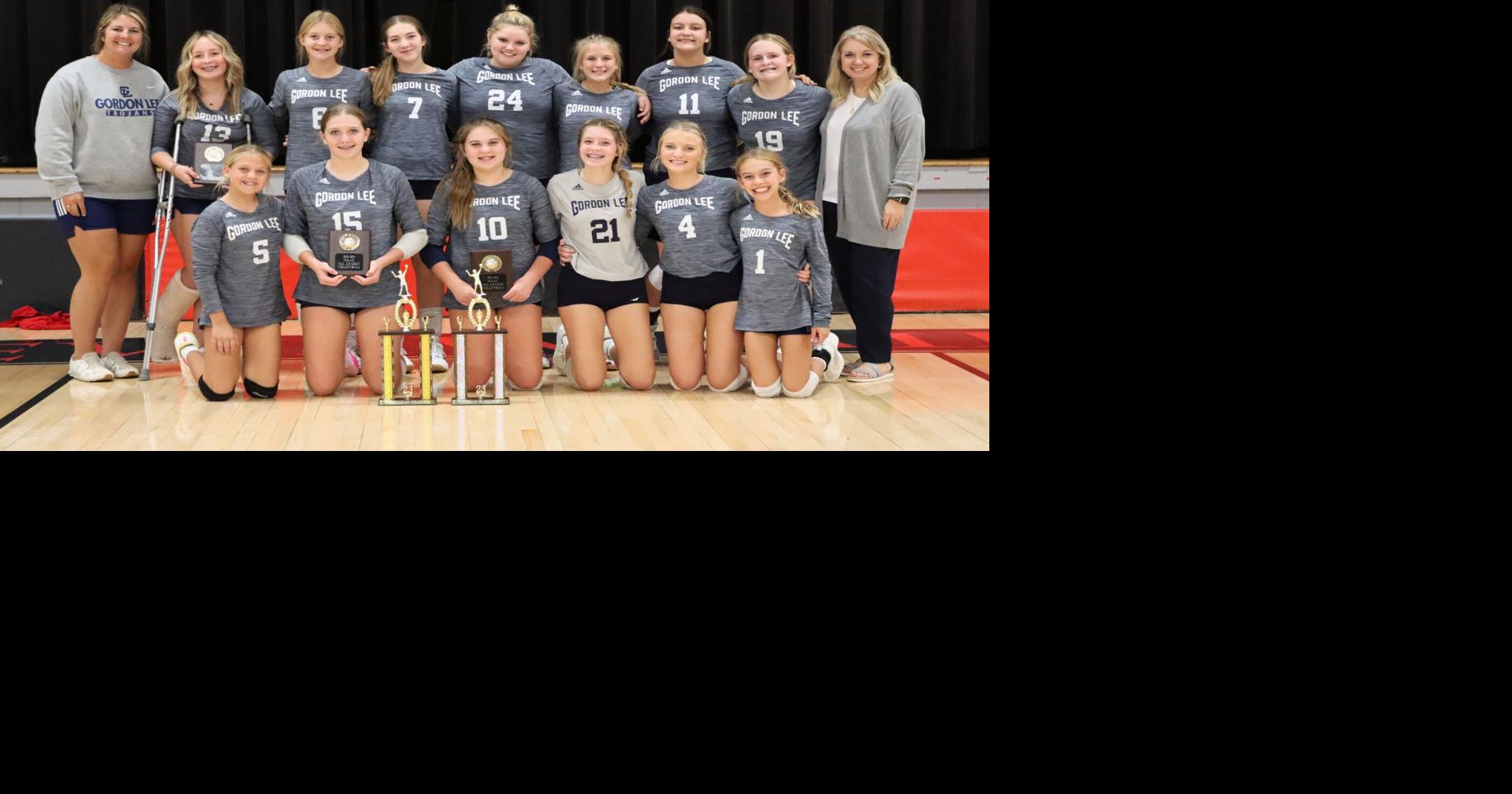MIDDLE SCHOOL VOLLEYBALL Gordon Lee threepeats at NGAC Tournament