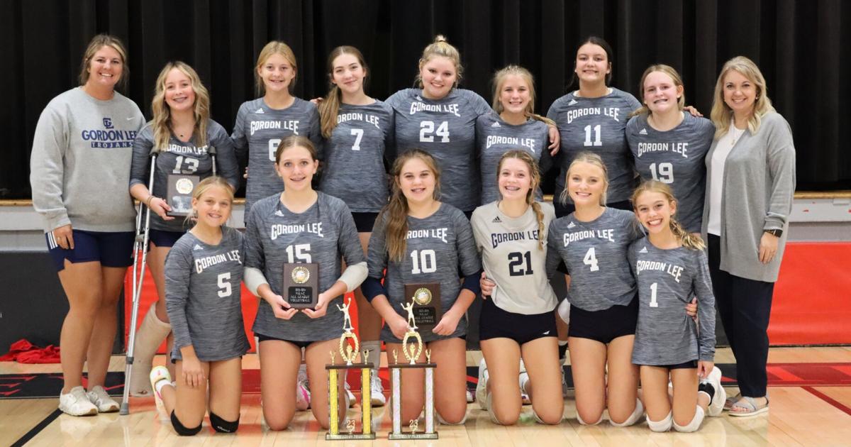 MIDDLE SCHOOL VOLLEYBALL Gordon Lee threepeats at NGAC Tournament