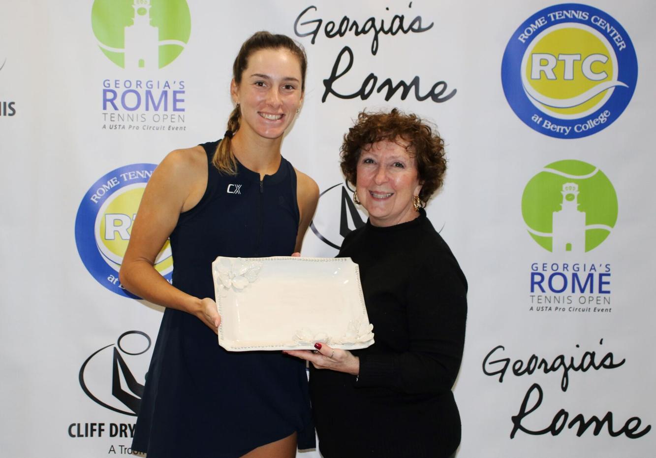 Calhoun player wins Rome Tennis Open Women’s 75K Pro