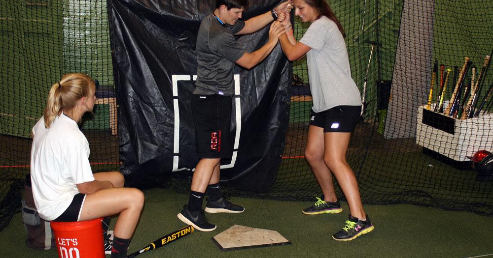 Rome's Diamond Academy batting cage in Rome, GA