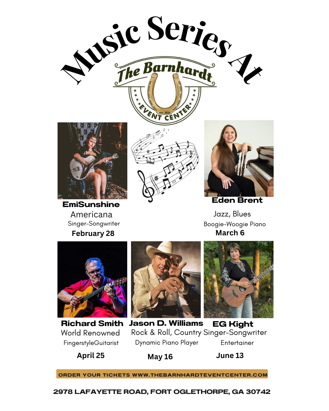 Addison Barnhardt Music Series at The Barnhardt | Pressrelease | northwestgeorgianews.com