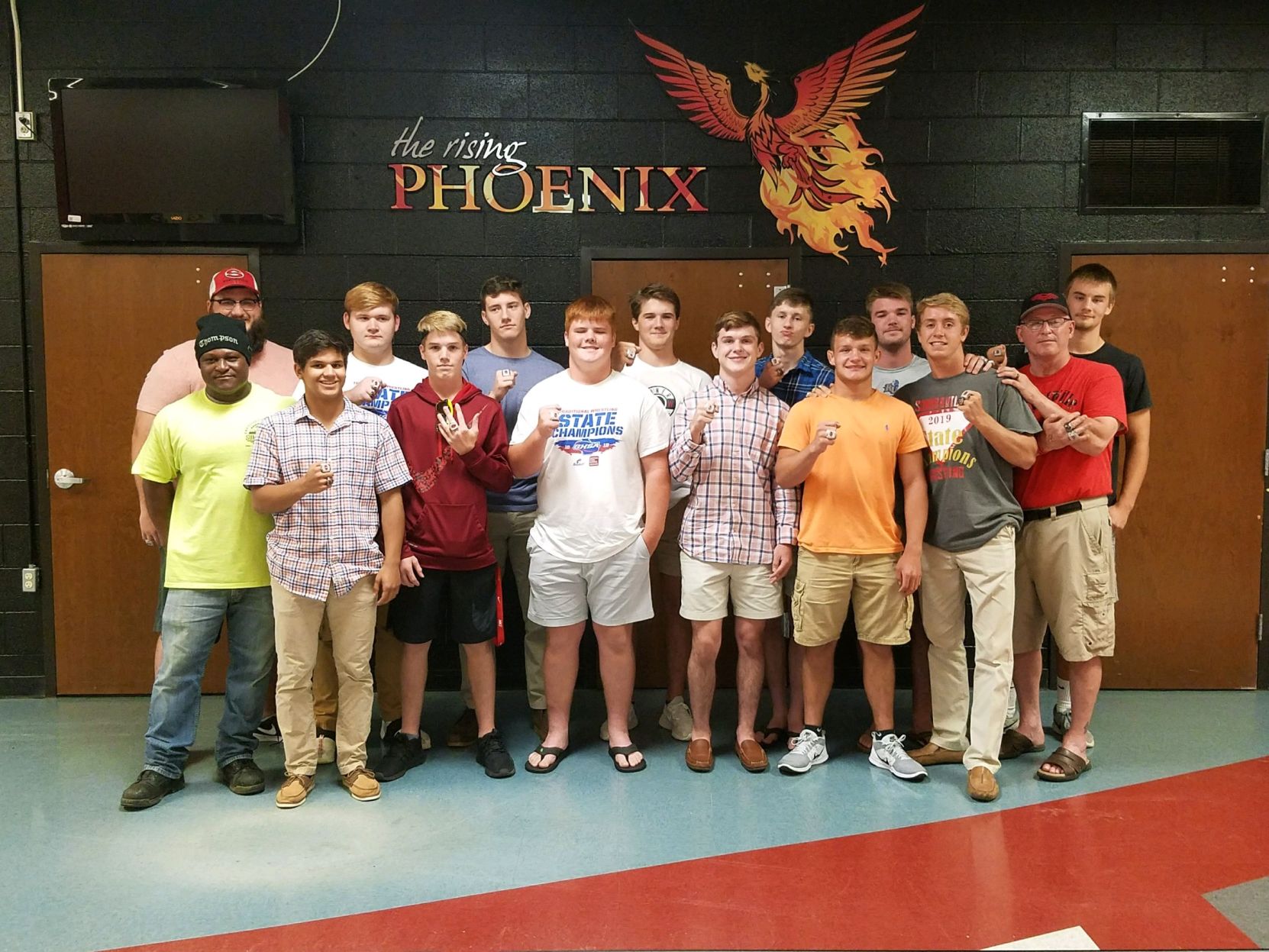 Handing Out The Hardware: Sonoraville Wrestlers Take Home New Rings ...