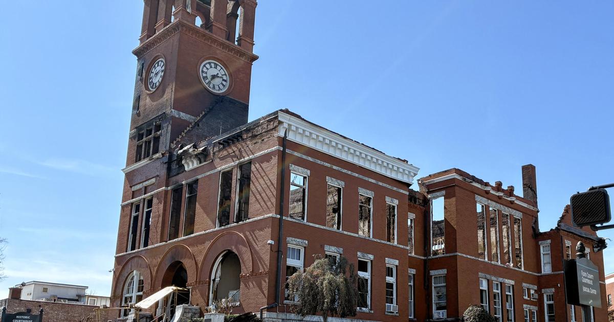 How long will roads surrounding historic courthouse in downtown Rome remain closed?