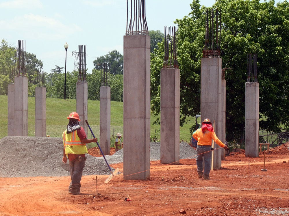 Courtyard by Marriott construction: May