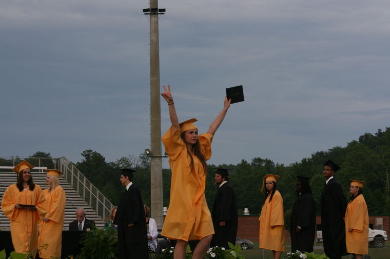 Rockmart High School graduation 2014