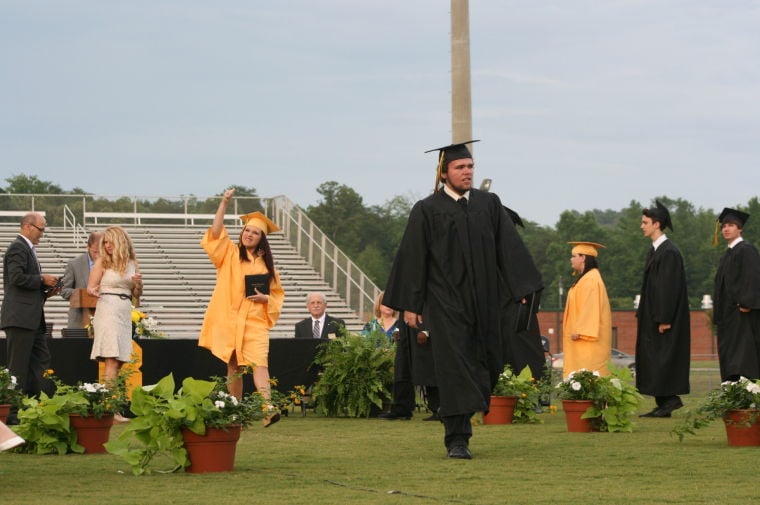 Rockmart High School graduation 2014