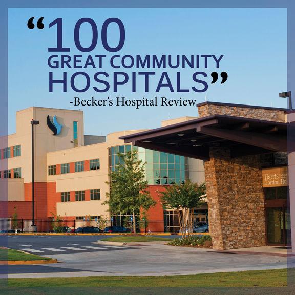 Gordon Hospital named among 100 Great Community Hospitals The Calhoun