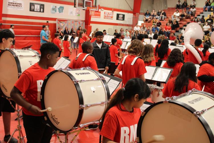 Bringing in the school year: Rome Middle, High School bands perform before school starts next week