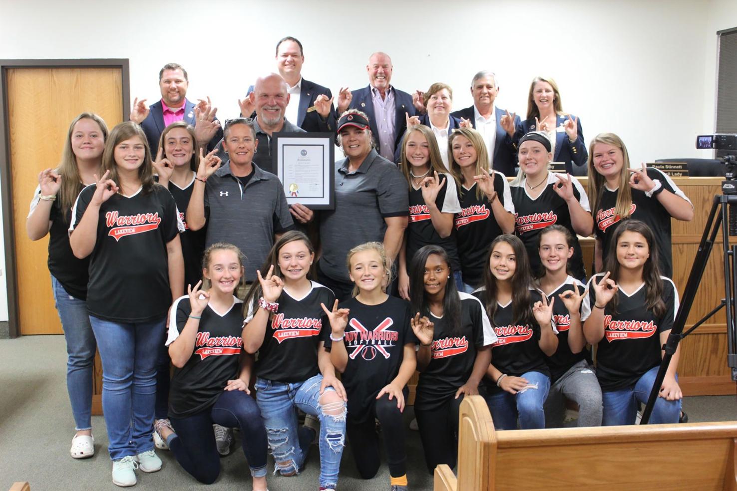 Fort Oglethorpe City Council Recognizes Lakeview Middle s Lady Warrior fort-oglethorpe-city-council-recognizes-lakeview-middle-s-lady-warrior