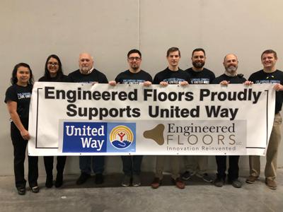 Engineered Floors Leads United Way Campaign The Calhoun