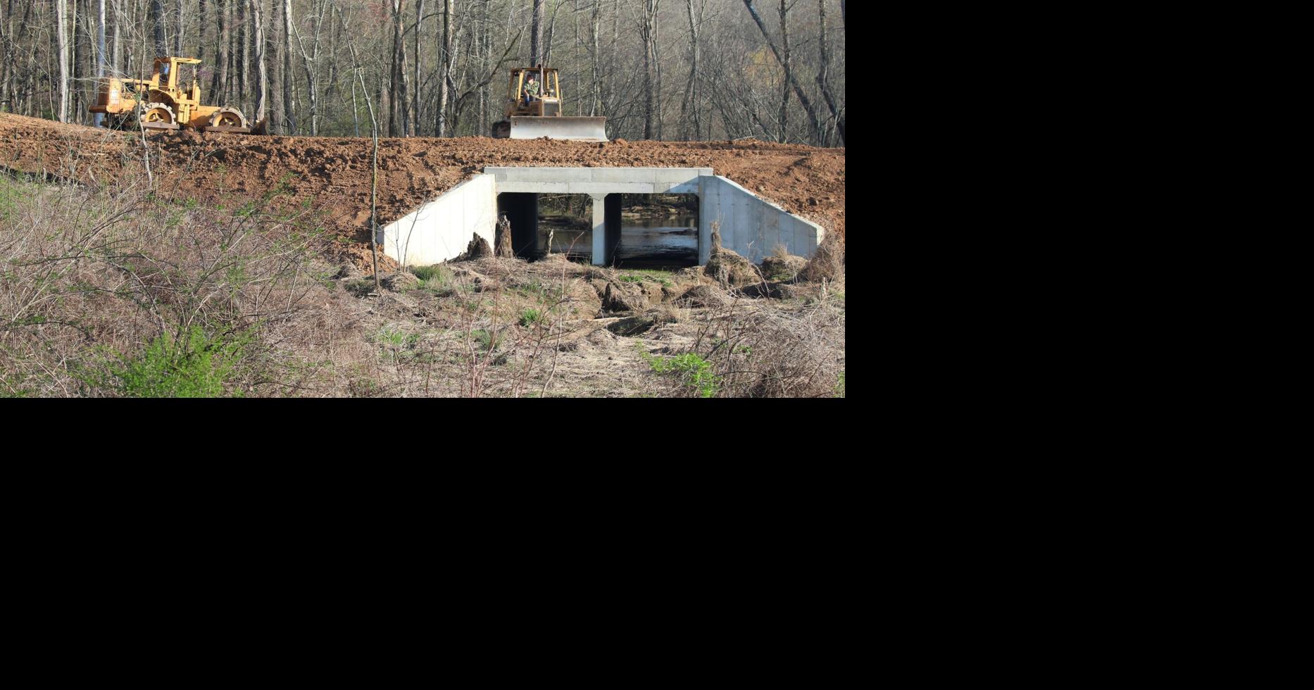 Black’s Bluff culvert work nears completion | Local News ...