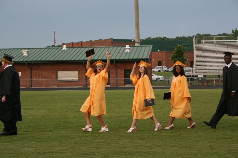 Rockmart High School graduation 2014