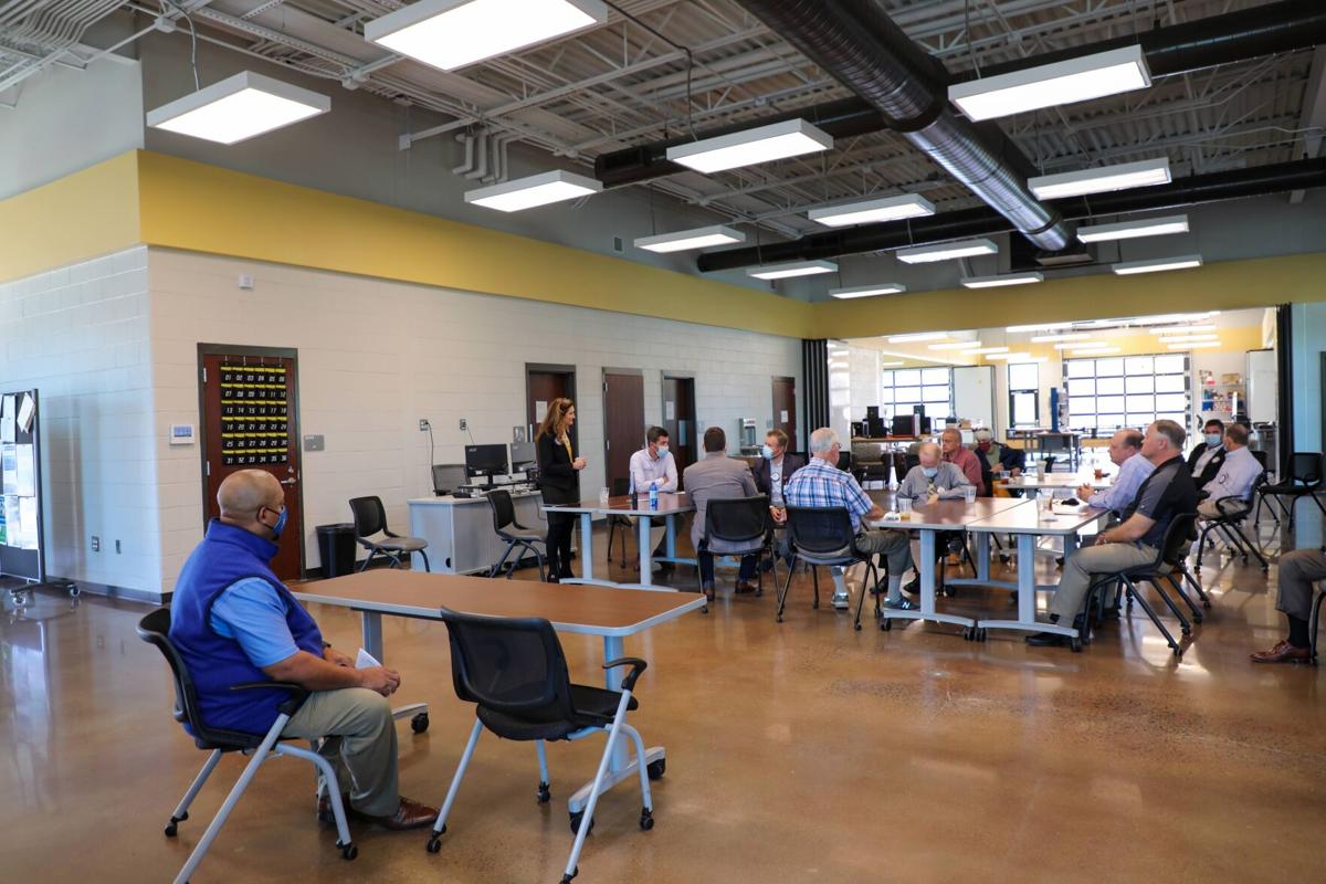 Calhoun Rotary Club tours new Urgent Health Care Clinic at