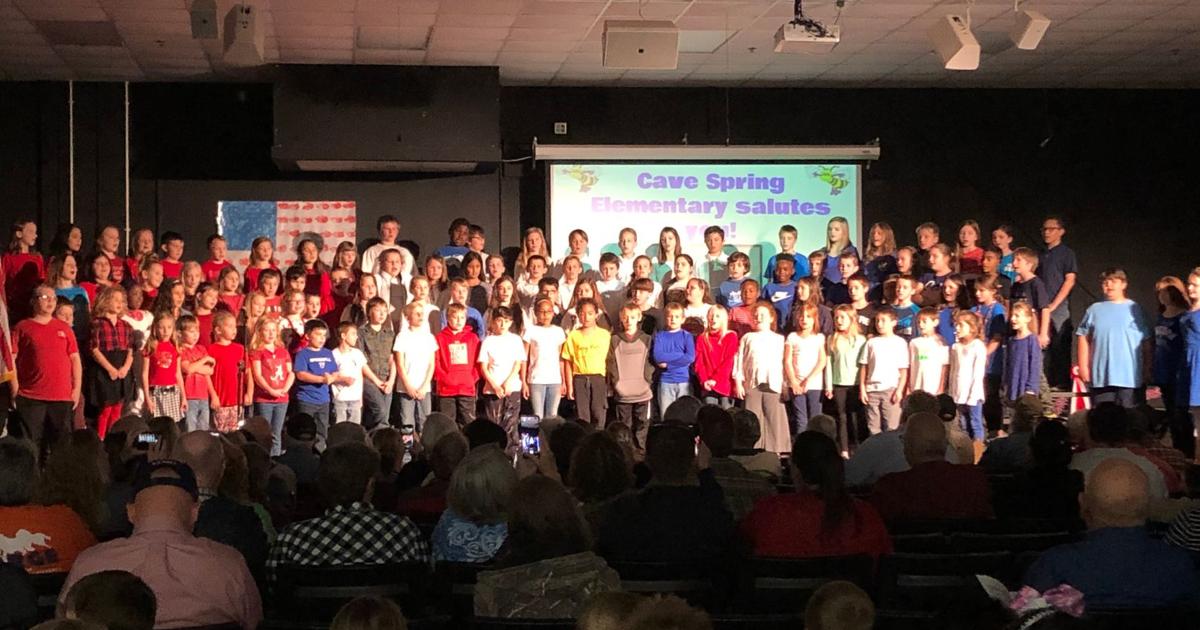 Cave Spring Elementary celebrates Veterans Day Education