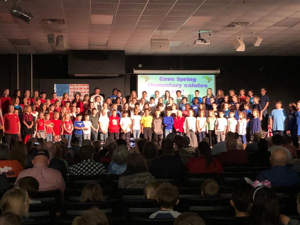 Cave Spring Elementary celebrates Veterans Day Education