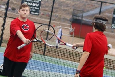 Spring sports in full gear with tennis, soccer