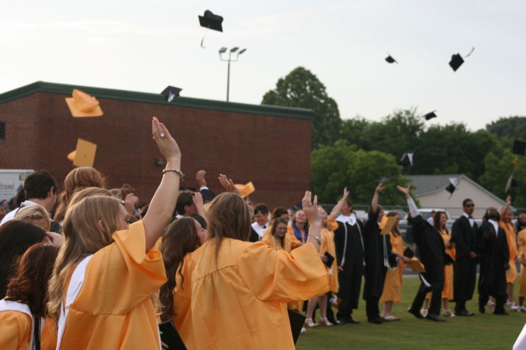 Rockmart High School graduation 2014