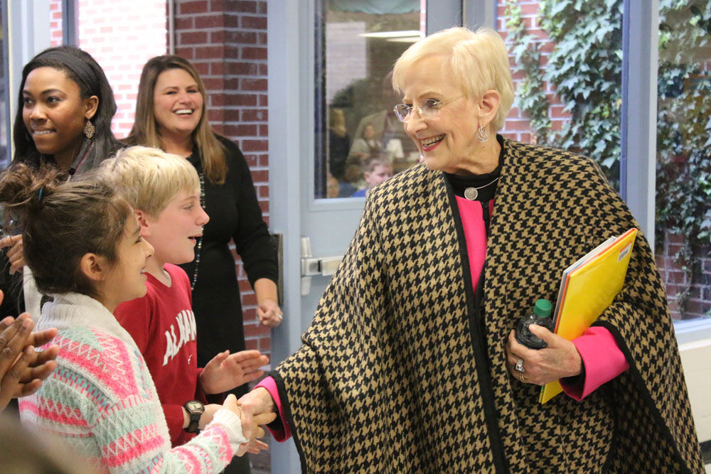 First Lady of Georgia visits Garden Lakes Elementary