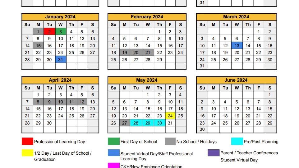 City schools OK 2023-24 academic calendar | Education |  northwestgeorgianews.com