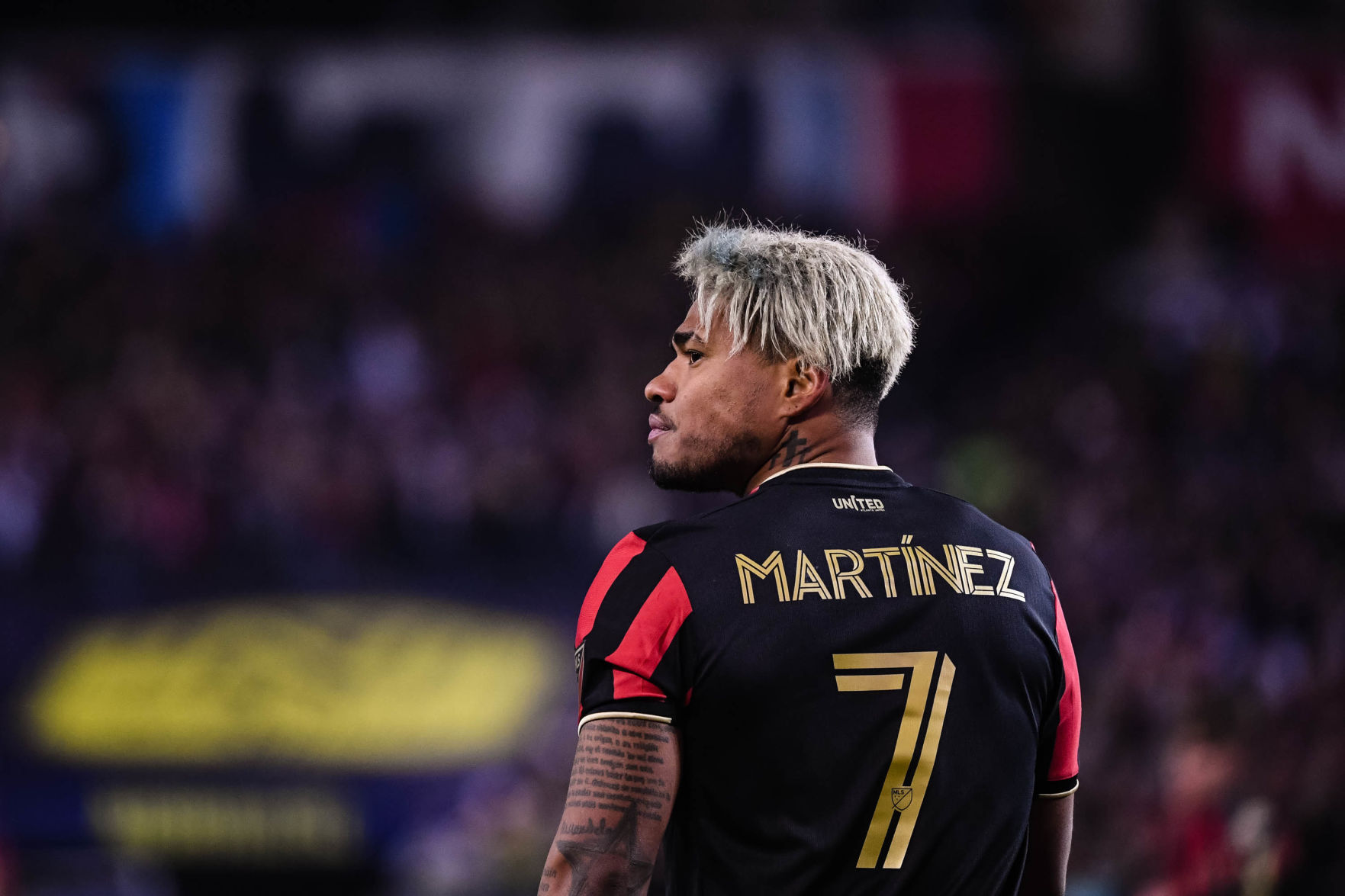 Soccer Player Josef Martinez Atlanta United Jersey Josef Martinez