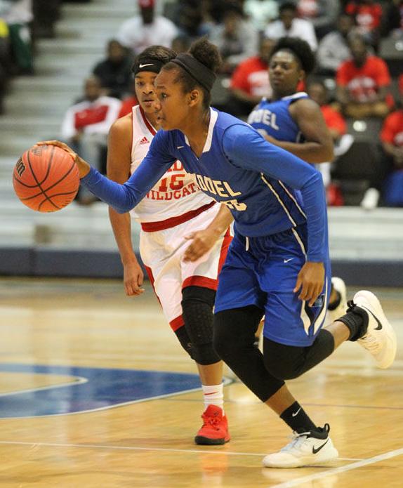 PREP BASKETBALL Laney’s secondhalf swing catches Model as the Lady