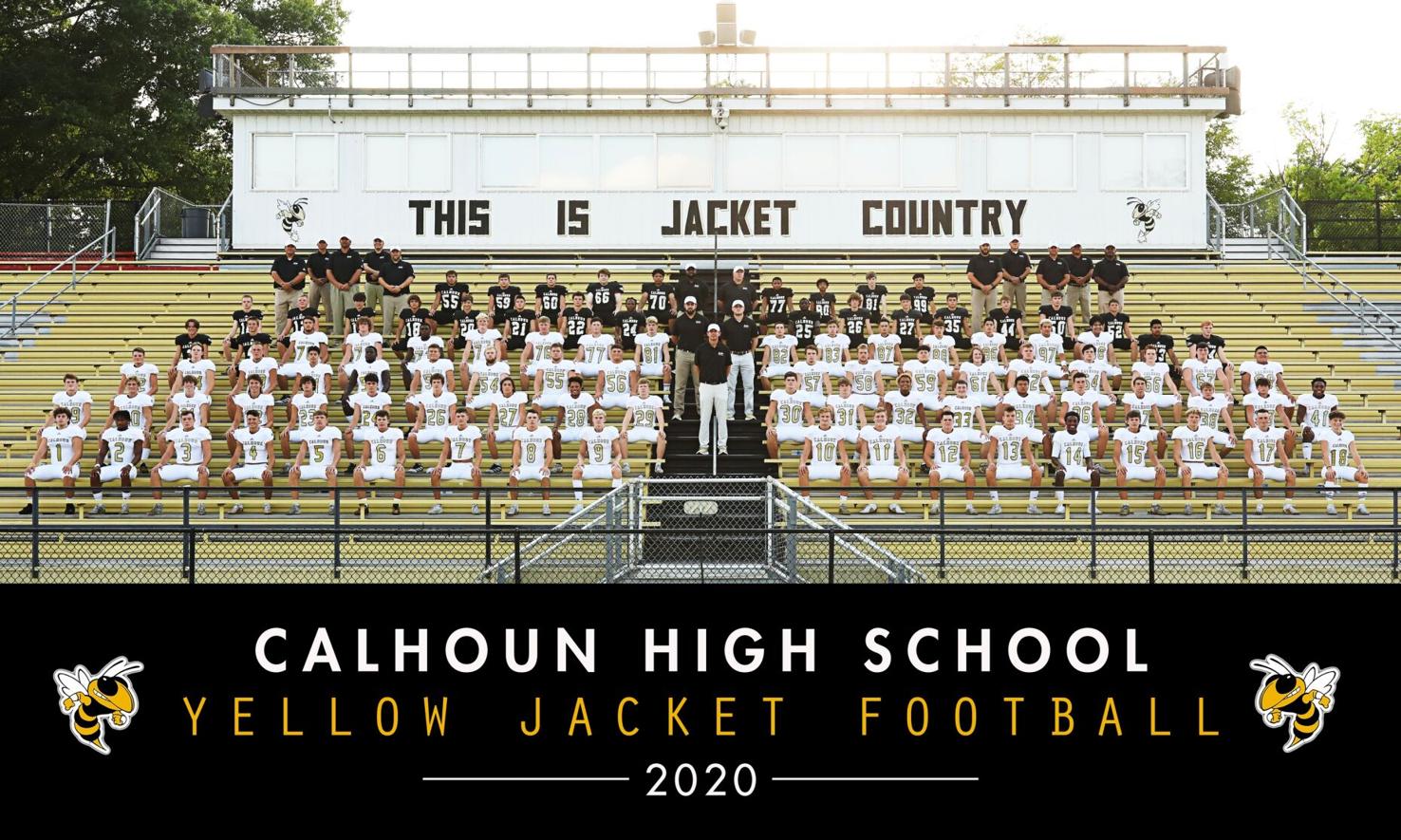 Calhoun High School 2020 football roster