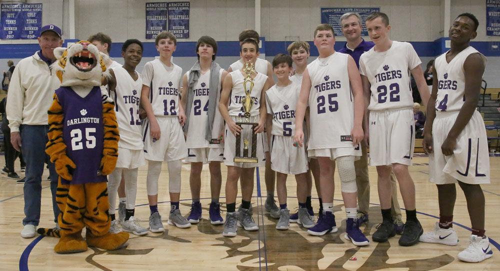 Basketball Darlington Sweeps Middleschool Title Games High
