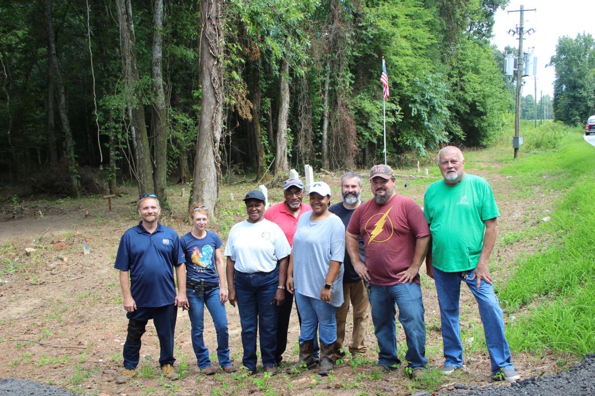 Volunteers working to preserve what remains of Cotton Hill Cemetery