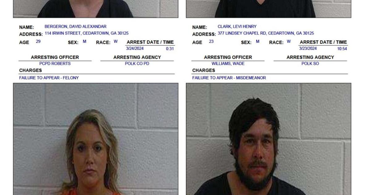 Hadley Andrake Polk County Jail Report for Monday, March 25 | Police Fire ...