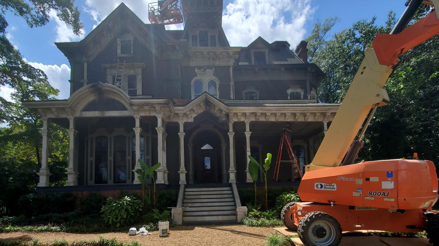Stranger Things Rome Ga Stranger things: Embree Painting takes on the varied architecture of ...