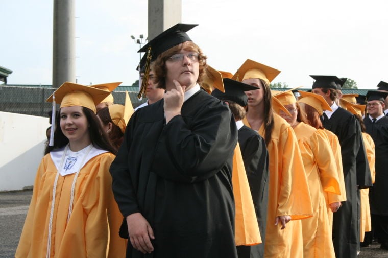 Rockmart High School graduation 2014