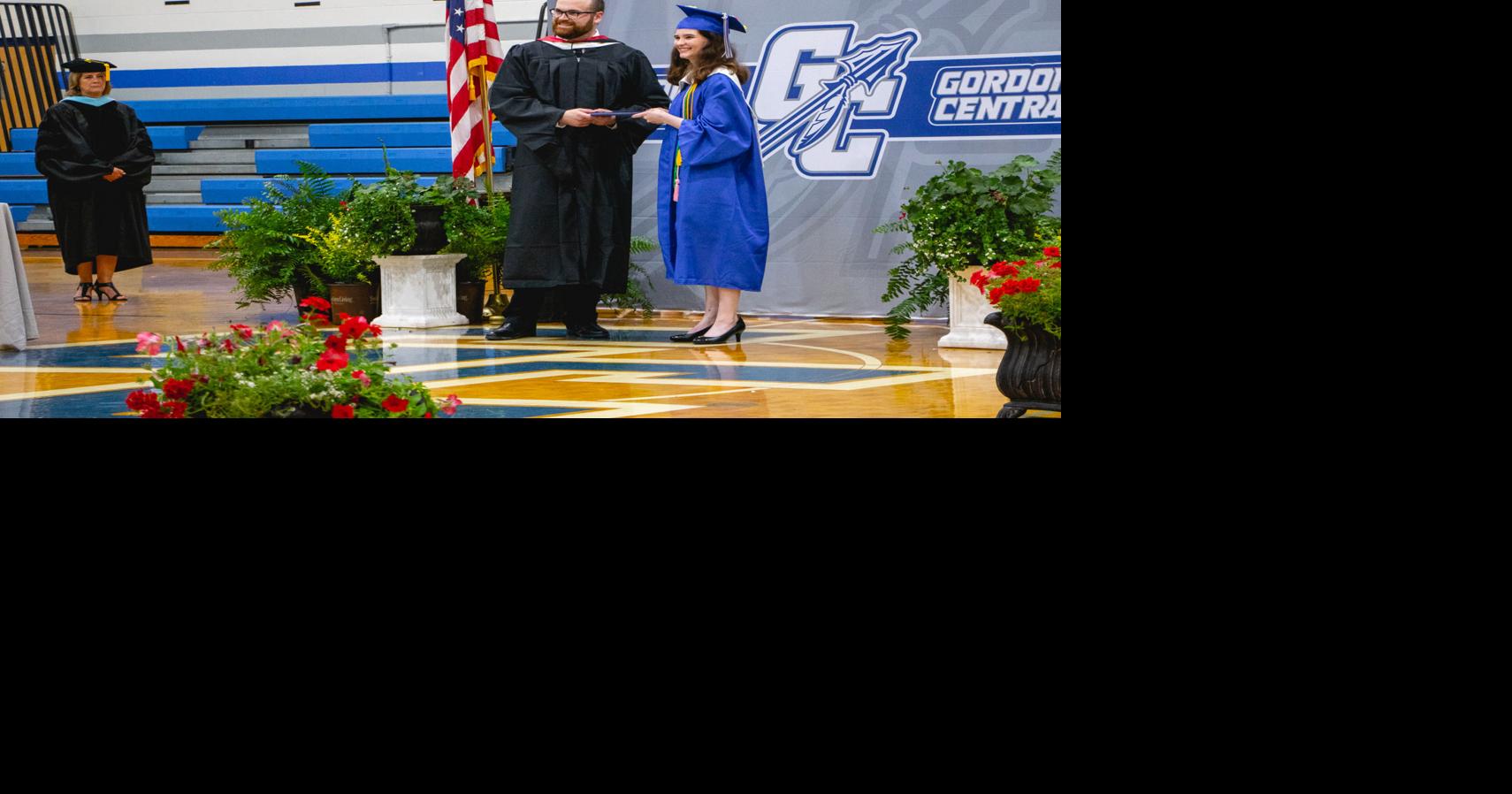 Gordon Central High School hosts modified graduation ceremony The