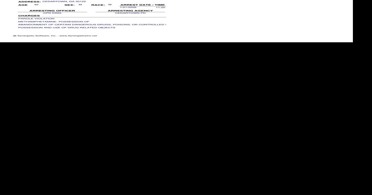 Polk County Jail Report for Thursday, Jan. 22 | Police Fire ...