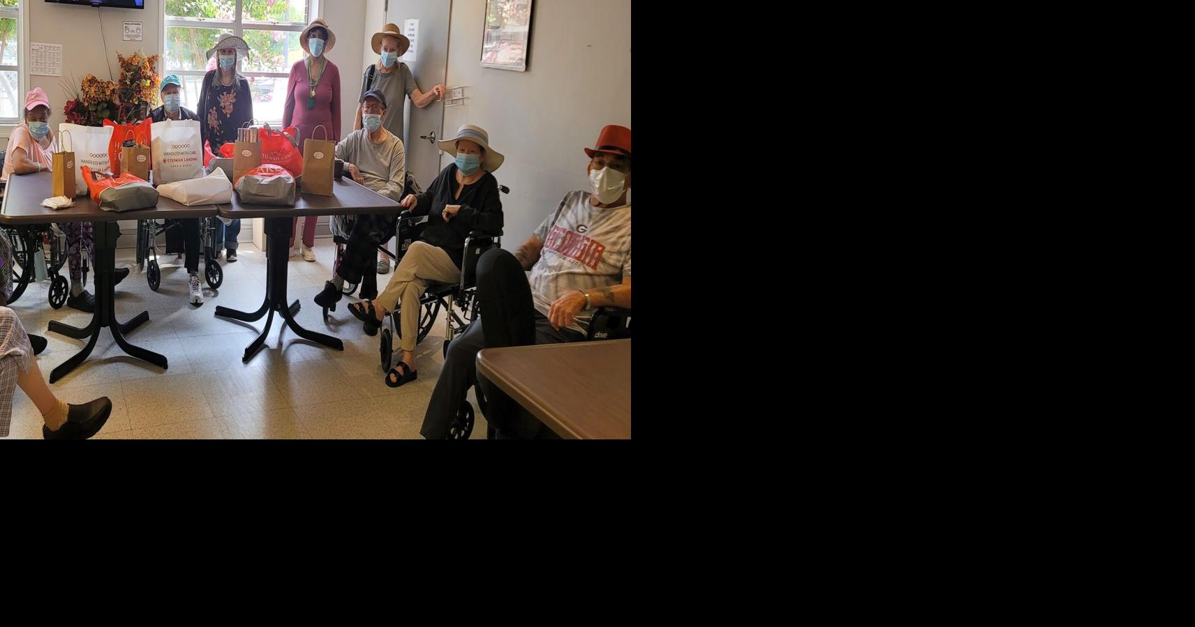 Etowah Landing residents donate school supplies to Anna K. Davie