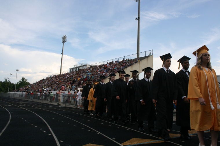 Rockmart High School graduation 2014
