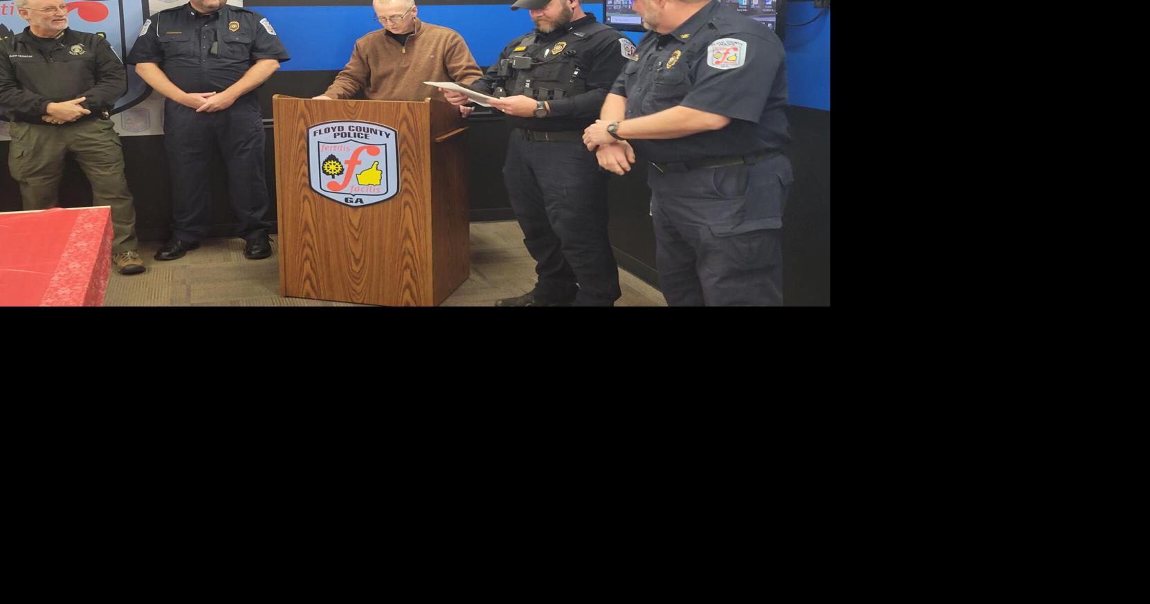Floyd County Police Department Names Officer of the Year Local News