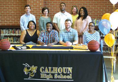 College Signing Calhoun S Lawrence Signs To Play At Brewton