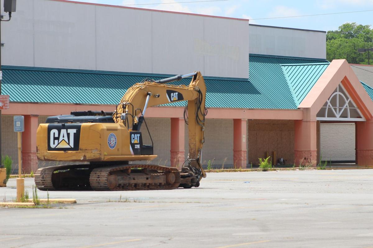 Preparing for demolition