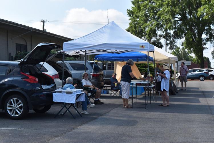 Downtown farmers market at the Calhoun Depot Gordon Life