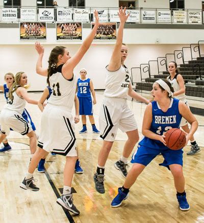 Girls Basketball Lady Jackets Pull Away Late Against Bremen