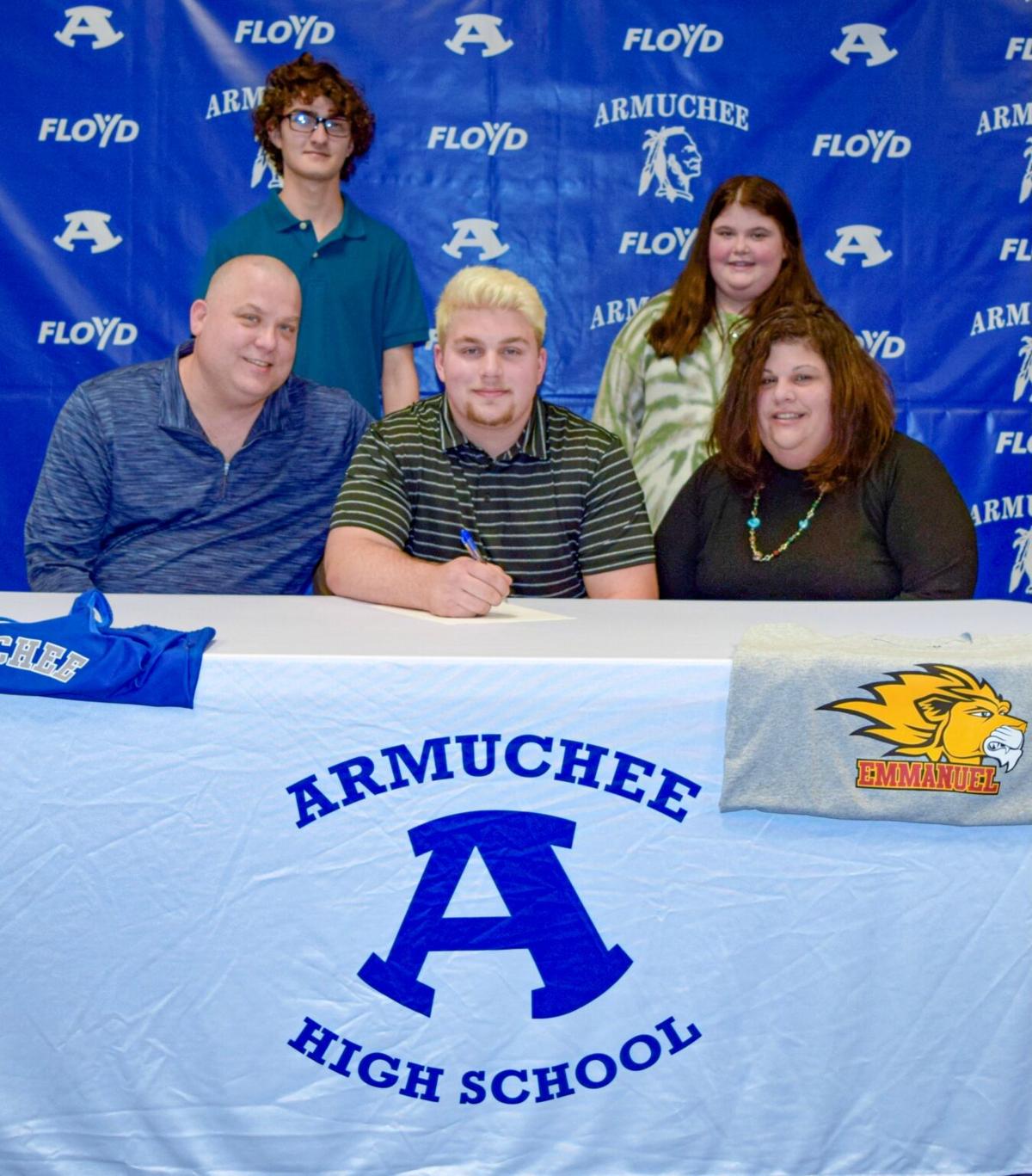 Armuchee's Joey Green signs with Emmanuel College