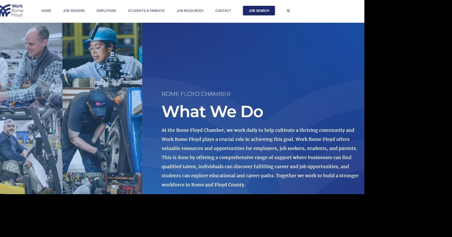 Rome Floyd Chamber Unveils Job Resources Website | Local News ...