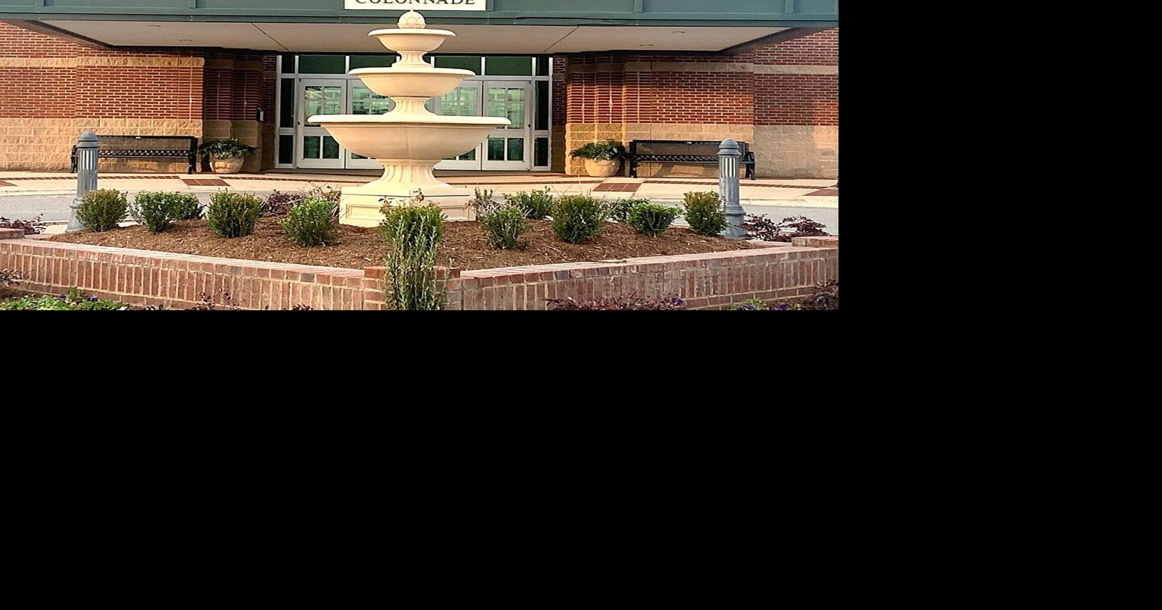 Colonnade in Ringgold has new fountain