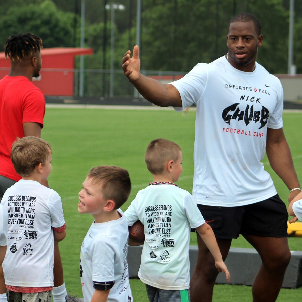 Nick Chubb Kids Toddler T-Shirt, Cleveland Football Kids Toddler T-Shirt