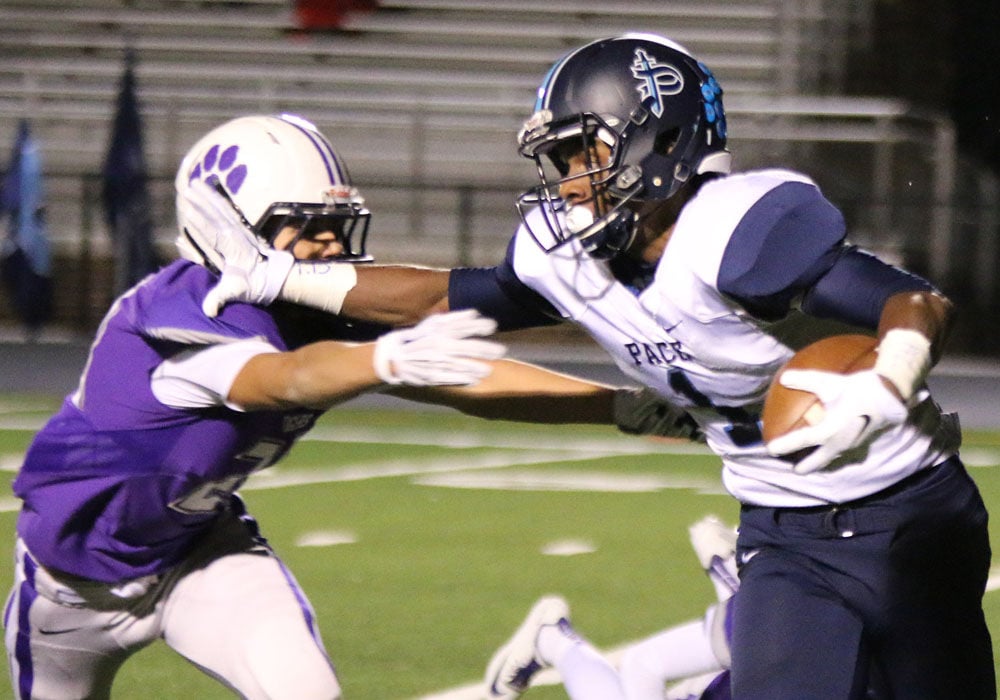 FOOTBALL: Tigers shut out by Pace Academy | Football ...