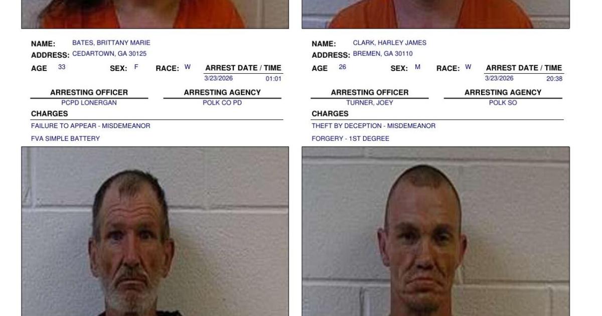 Hadley Andrake Polk County Jail Report for Tuesday, March 24 | Police Fire ...